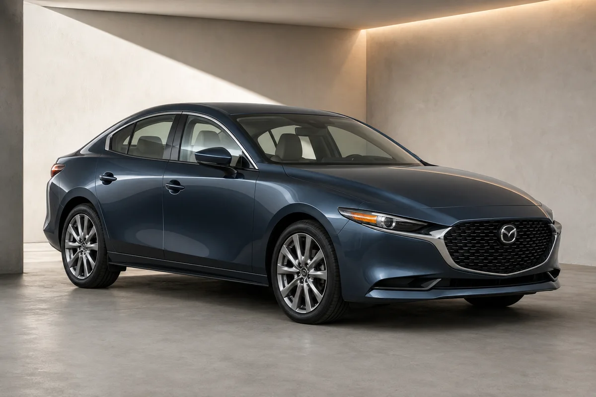 2024 Mazda Mazda3 Sedan, AI-generated representative illustration