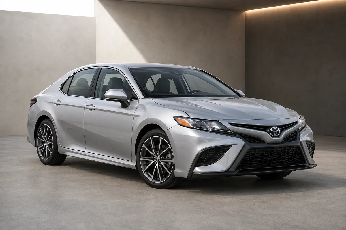 2024 Toyota Camry, AI-generated representative illustration